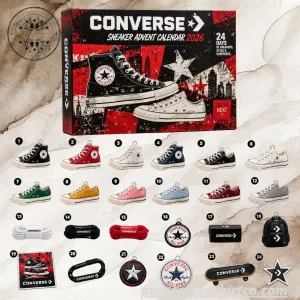 Converse Sneaker Advent Calendar 2026 – 24 Days Acrylic Ornament Style And Surprises Christmas Box 5 Converse Sneaker Advent Calendar 2026