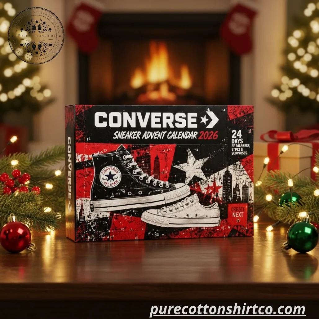 Converse Sneaker Advent Calendar 2026 (4) Converse Sneaker Advent Calendar 2026 – 24 Days Acrylic Ornament Style And Surprises Christmas Box — image 5