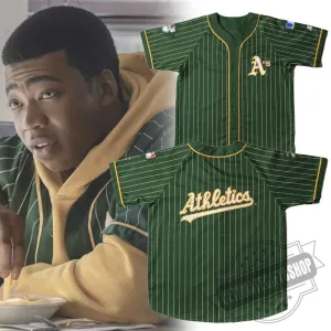 Watts Homie Quan The Drop Wearing My 1990 Starter Athletics Pinstripe Jersey 4 Watts Homie Quan The Drop Wearing My 1990 Starter Athletics Pinstripe Jersey