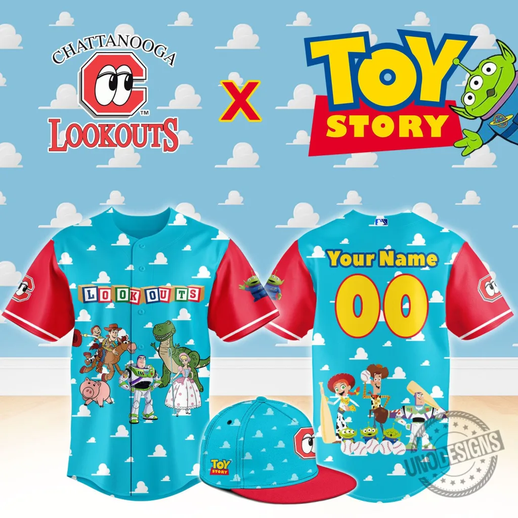 C.Lookouts Limited Edition Custom Jersey for Toy Story Night Game 18 C.Lookouts Limited Edition Custom Jersey for Toy Story Night Game