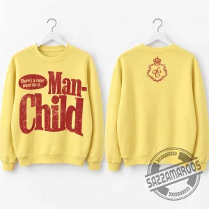 Sabrina Carpenter Man-Child Yellow Sweatshirt 3 Sabrina Carpenter Man-Child Yellow Sweatshirt
