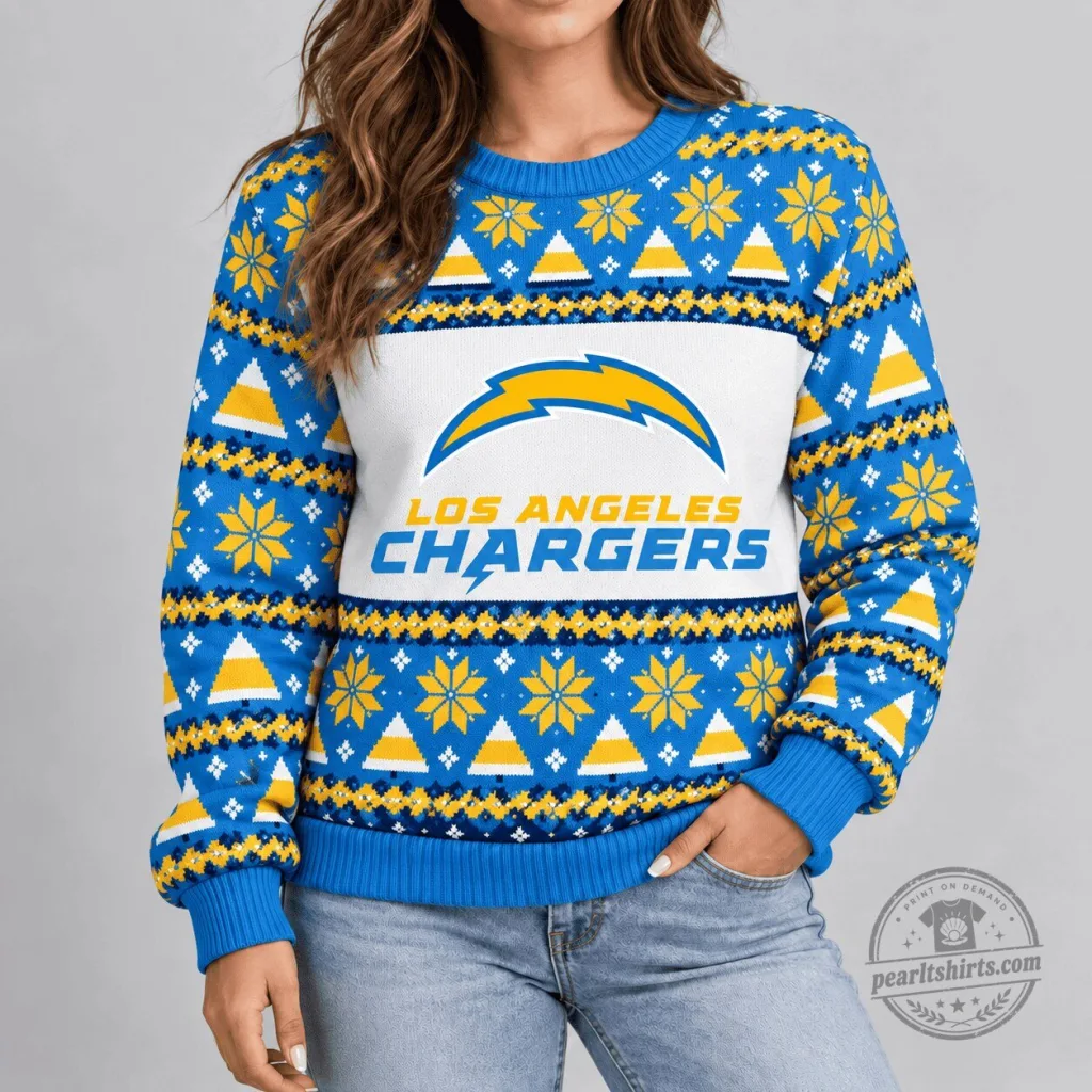 Los Angeles Chargers National Football League Ugly Christmas Sweater Los Angeles Chargers National Football League Ugly Christmas Sweater