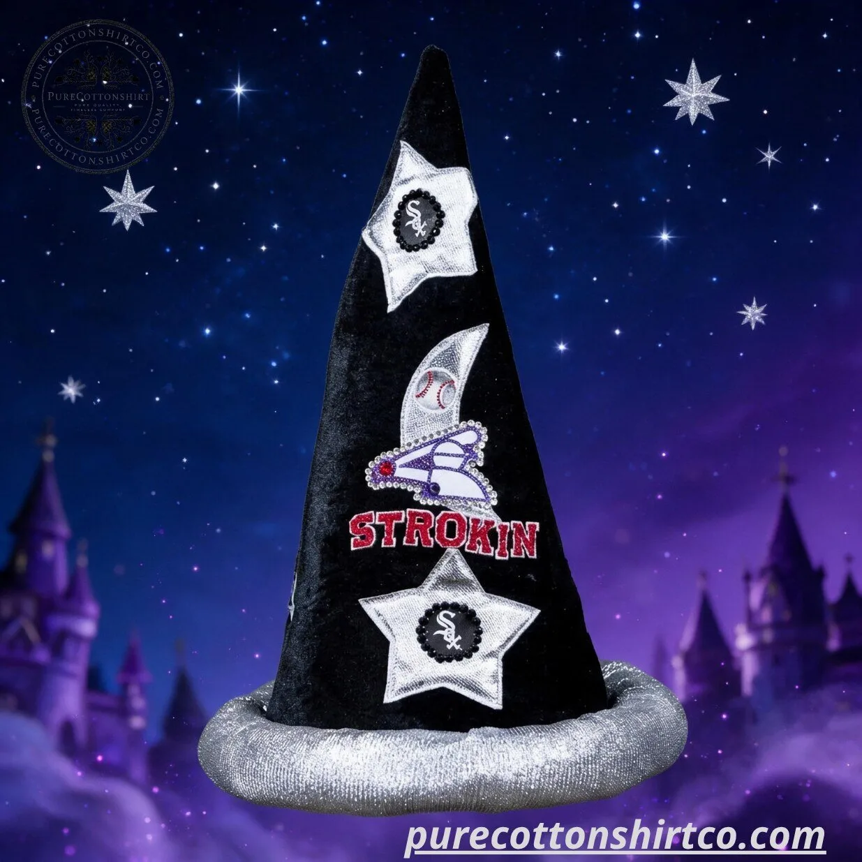 Chicago White Sox pitcher Mike Vasil Wizard Hat 4 Chicago White Sox pitcher Mike Vasil Wizard Hat