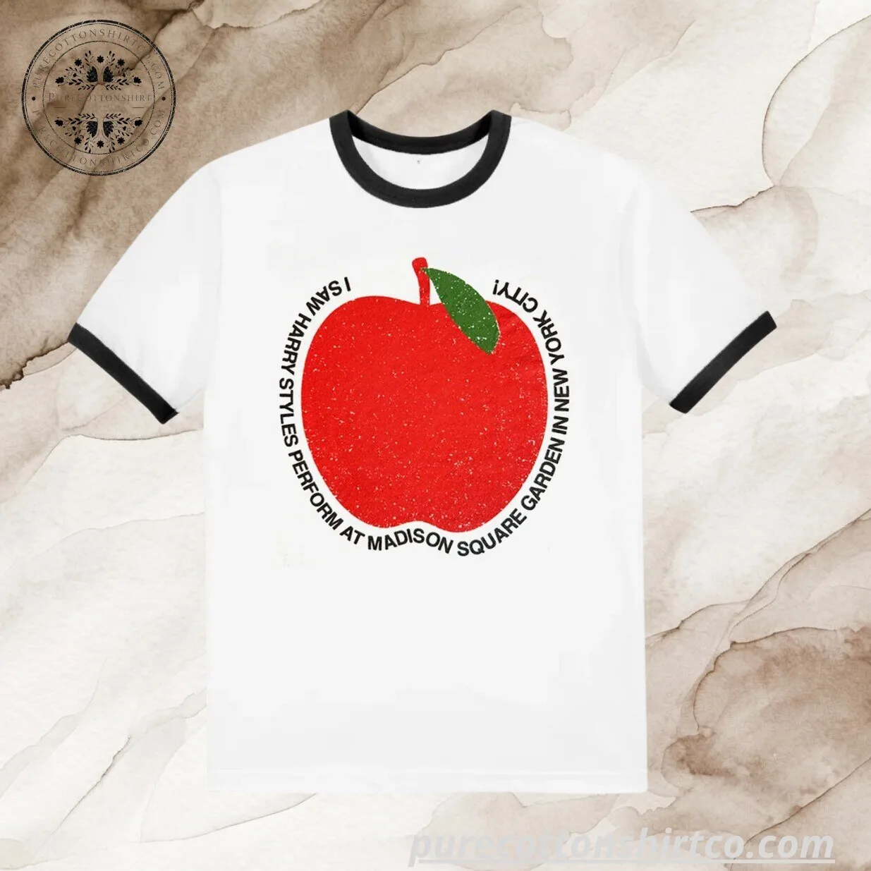 I Saw Harry Styles Perform At Madison Square Garden Shirt – NYC Apple Ringer Tee 3 I Saw Harry Styles Perform At Madison Square Garden Shirt – NYC Apple Ringer Tee
