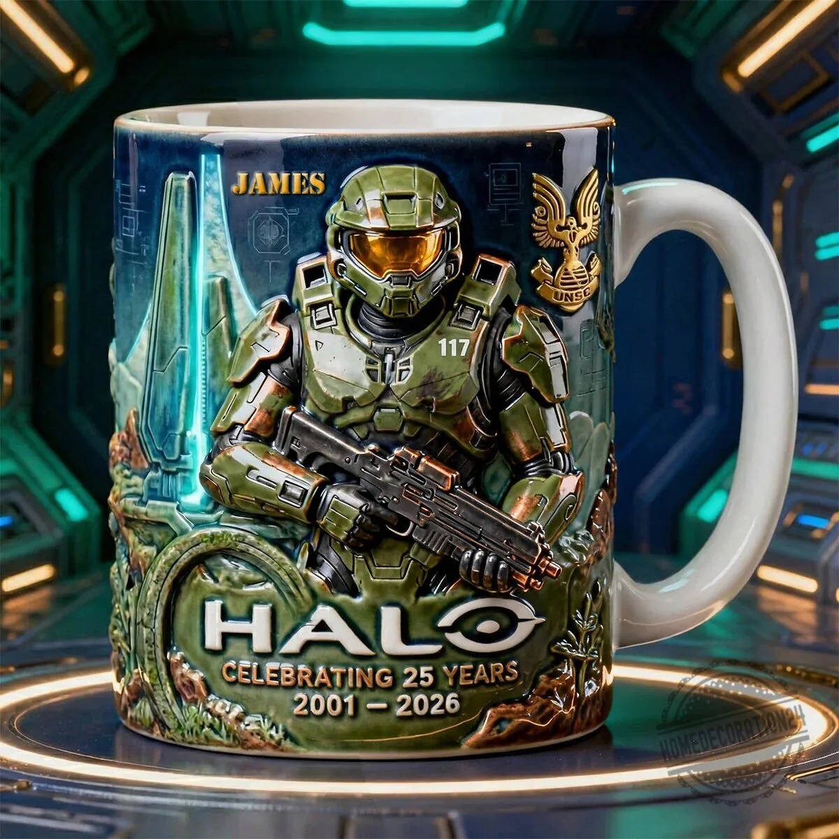 Halo Master Chief 25th Anniversary Collectible Coffee Mug