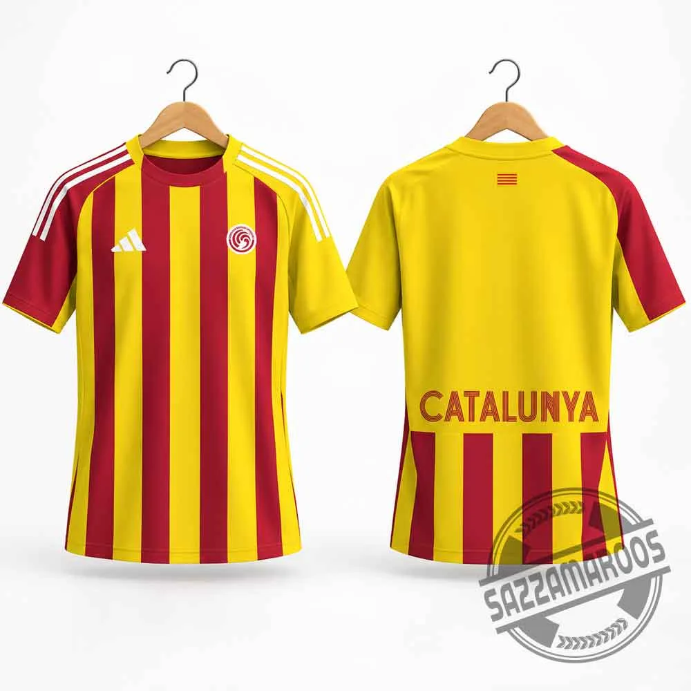 Adidas Catalonia 2026-2027 Home La Nova Pell de Catalunya Football Jersey Shirt
