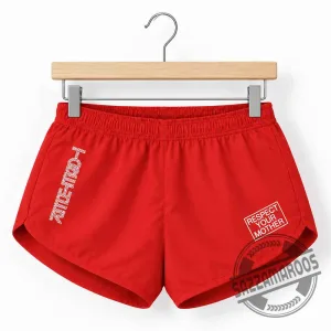 Harry Styles Respect Your Mother Red Women Shorts 3 Harry Styles Respect Your Mother Red Women Shorts