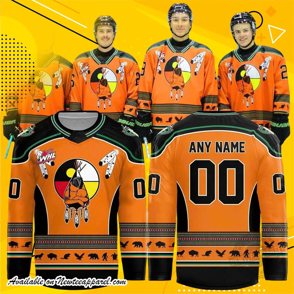 Indigenous Heritage Orange Hockey Jersey 2026