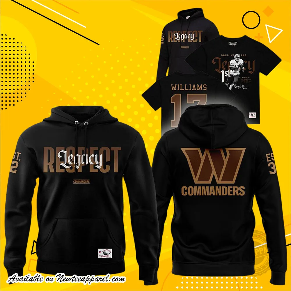 Washington Commanders Doug Williams Legacy Hoodie Shirt 2026