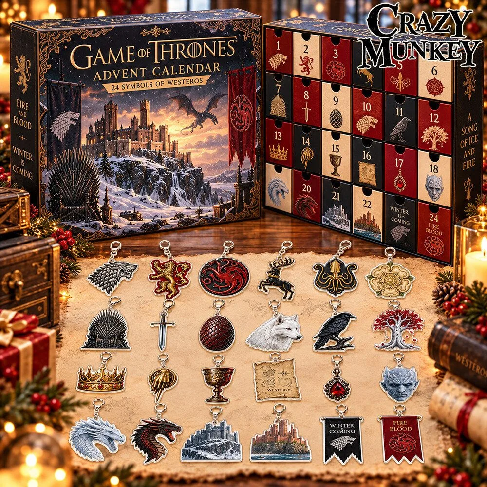 Game of Thrones 24 Westeros Symbols Fan-Made Acrylic Advent Calendar | Collectibles