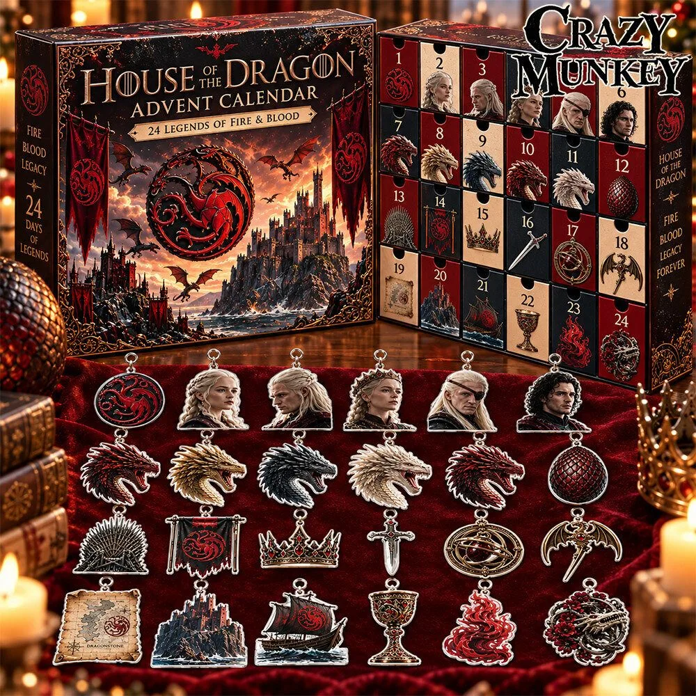 House of the Dragon 24 Fire Blood Fan-Made Acrylic Advent Calendar | Collectibles