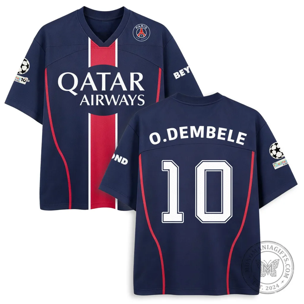 Ousmane Dembele Paris Saint-Germain Soccer Jersey 11 Ousmane Dembele Paris Saint-Germain Soccer Jersey