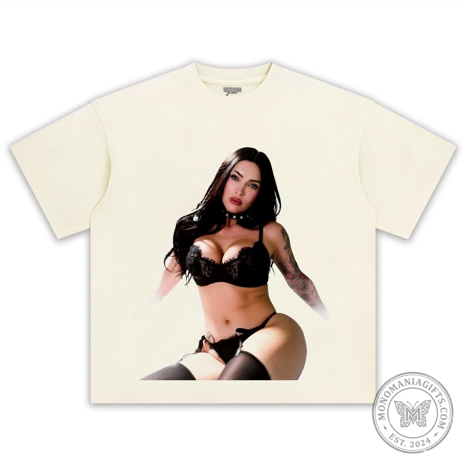 Megan Fox Black Lingerie Photo Shoot T-Shirt 11 Megan Fox Black Lingerie Photo Shoot T-Shirt
