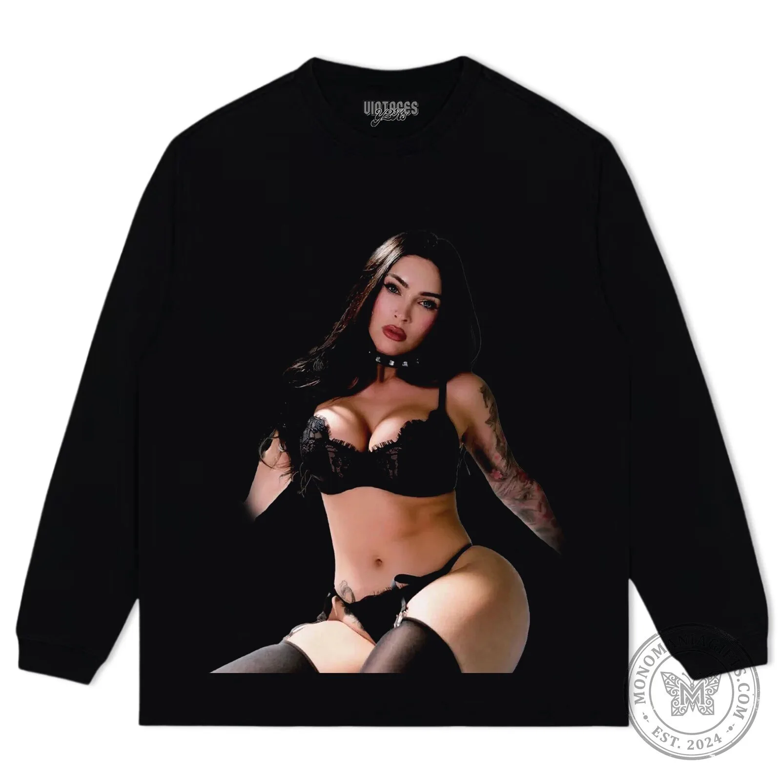 Megan Fox Black Lingerie Photo Shoot T-Shirt 12 Megan Fox Black Lingerie Photo Shoot T-Shirt