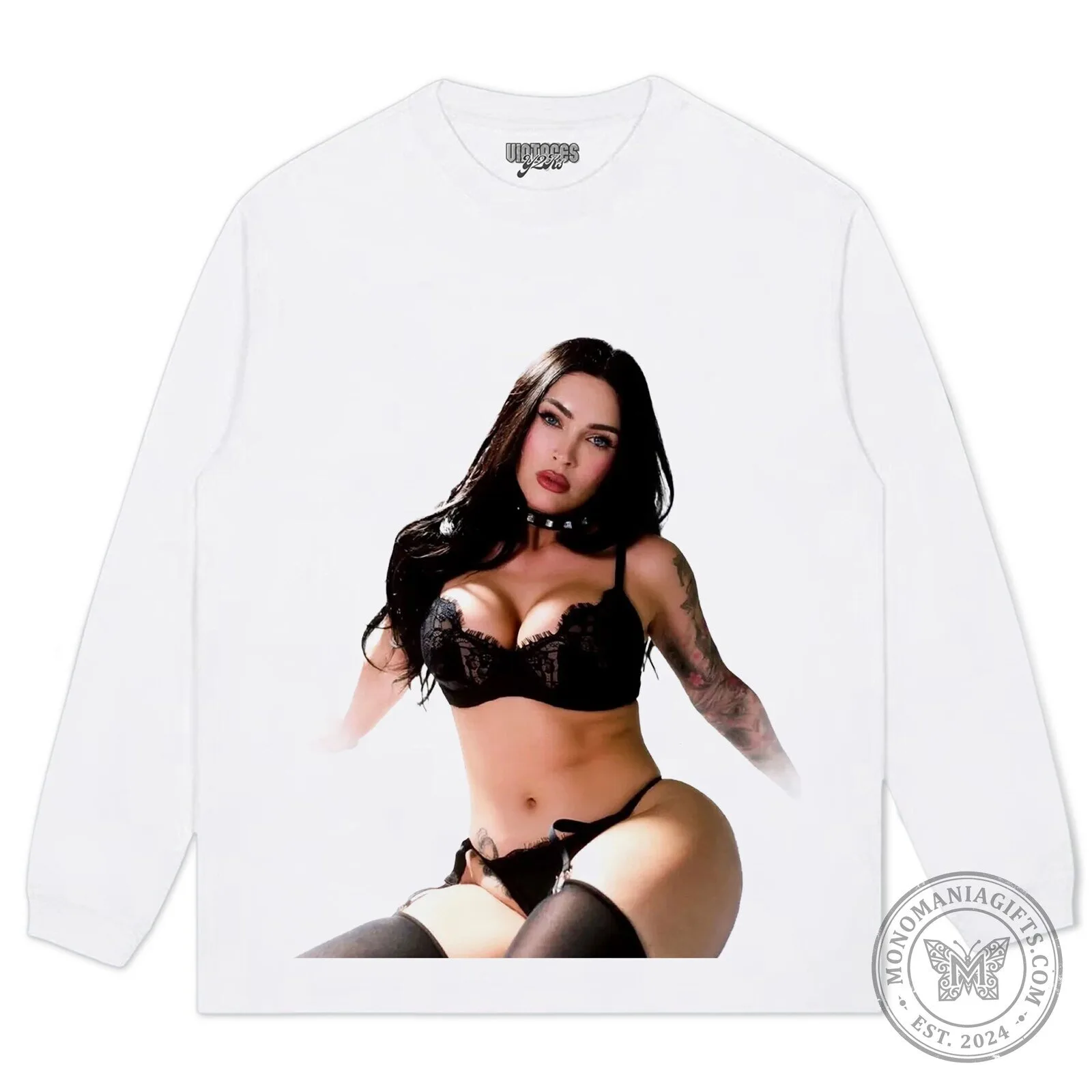 Megan Fox Black Lingerie Photo Shoot T-Shirt 14 Megan Fox Black Lingerie Photo Shoot T-Shirt