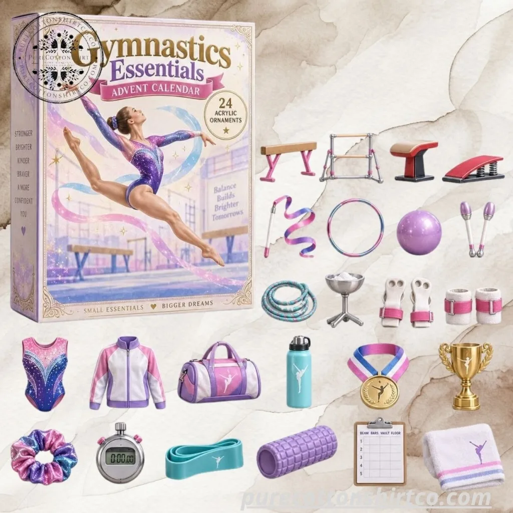 Gymnastics Essentials Advent Calendar 2026 – 24 Days Acrylic Ornaments Box Gymnastics Essentials Advent Calendar 2026 – 24 Days Acrylic Ornaments Box