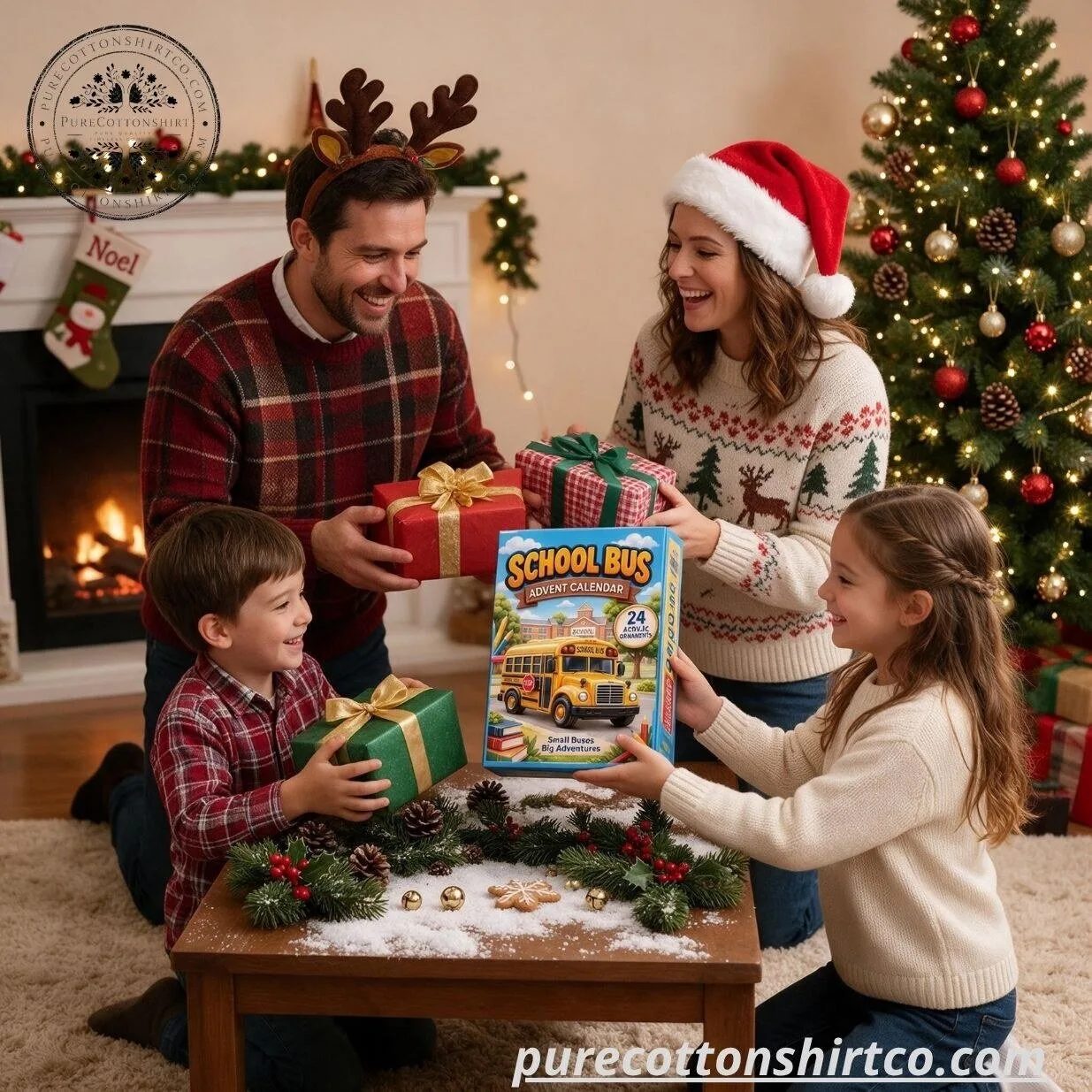 School Bus Advent Calendar 2026 – 24 Days Acrylic Ornaments Box 6 School Bus Advent Calendar 2026 – 24 Days Acrylic Ornaments Box
