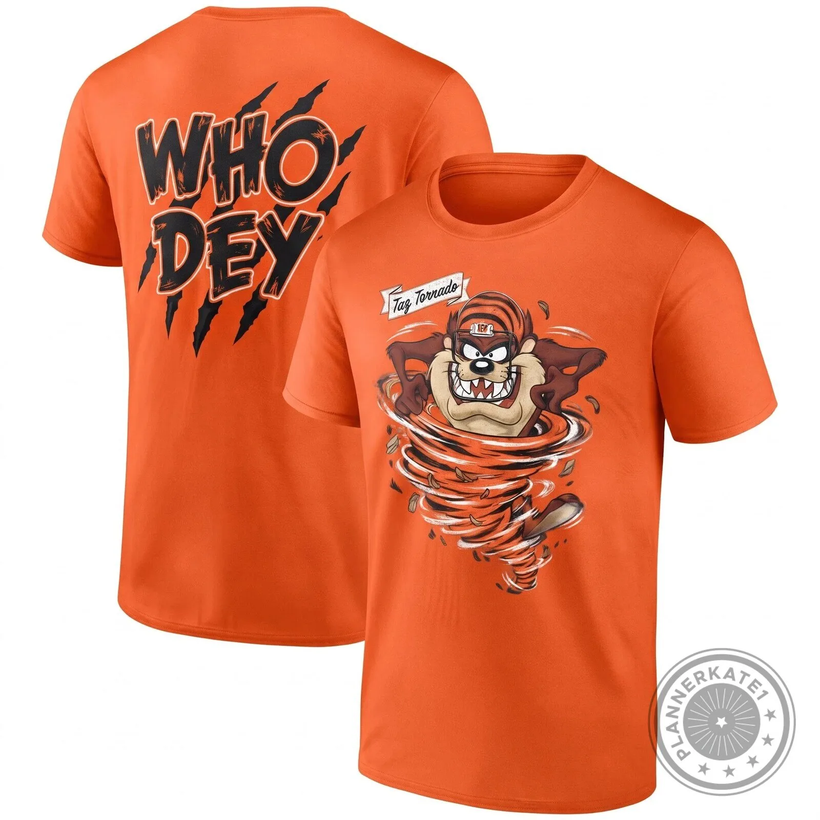 Cincinnati Bengals Taz Tornado Who Dey Looney Tunes Black T-Shirt 7 Cincinnati Bengals Taz Tornado Who Dey Looney Tunes Black T-Shirt