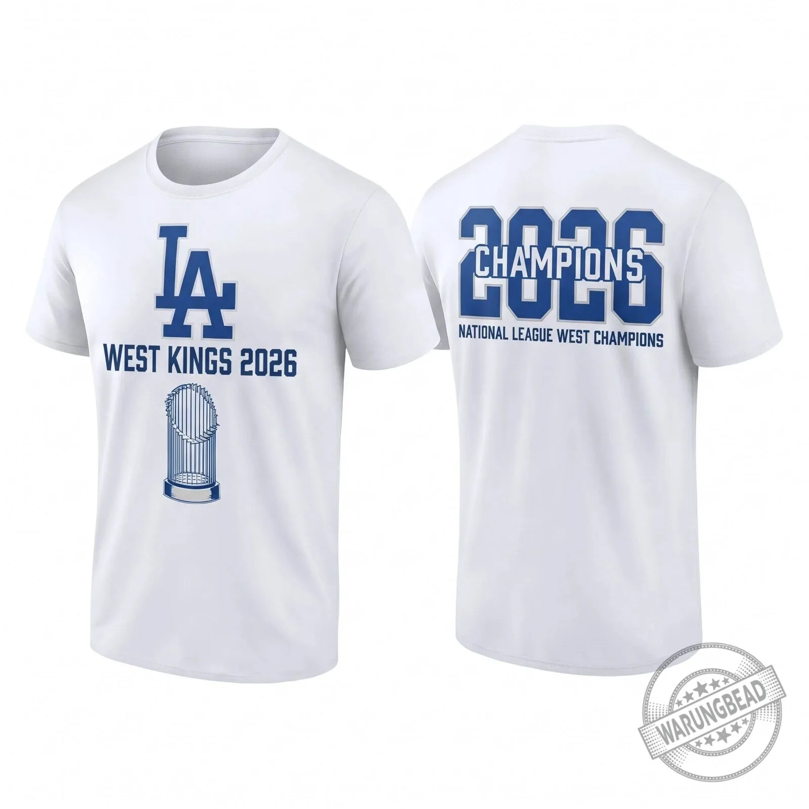 2026 National League West Champions T-Shirt for Los Angeles Dodgers 7 2026 National League West Champions T-Shirt for Los Angeles Dodgers
