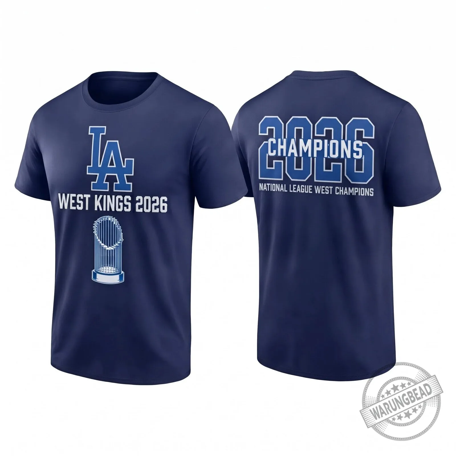2026 National League West Champions T-Shirt for Los Angeles Dodgers 8 2026 National League West Champions T-Shirt for Los Angeles Dodgers
