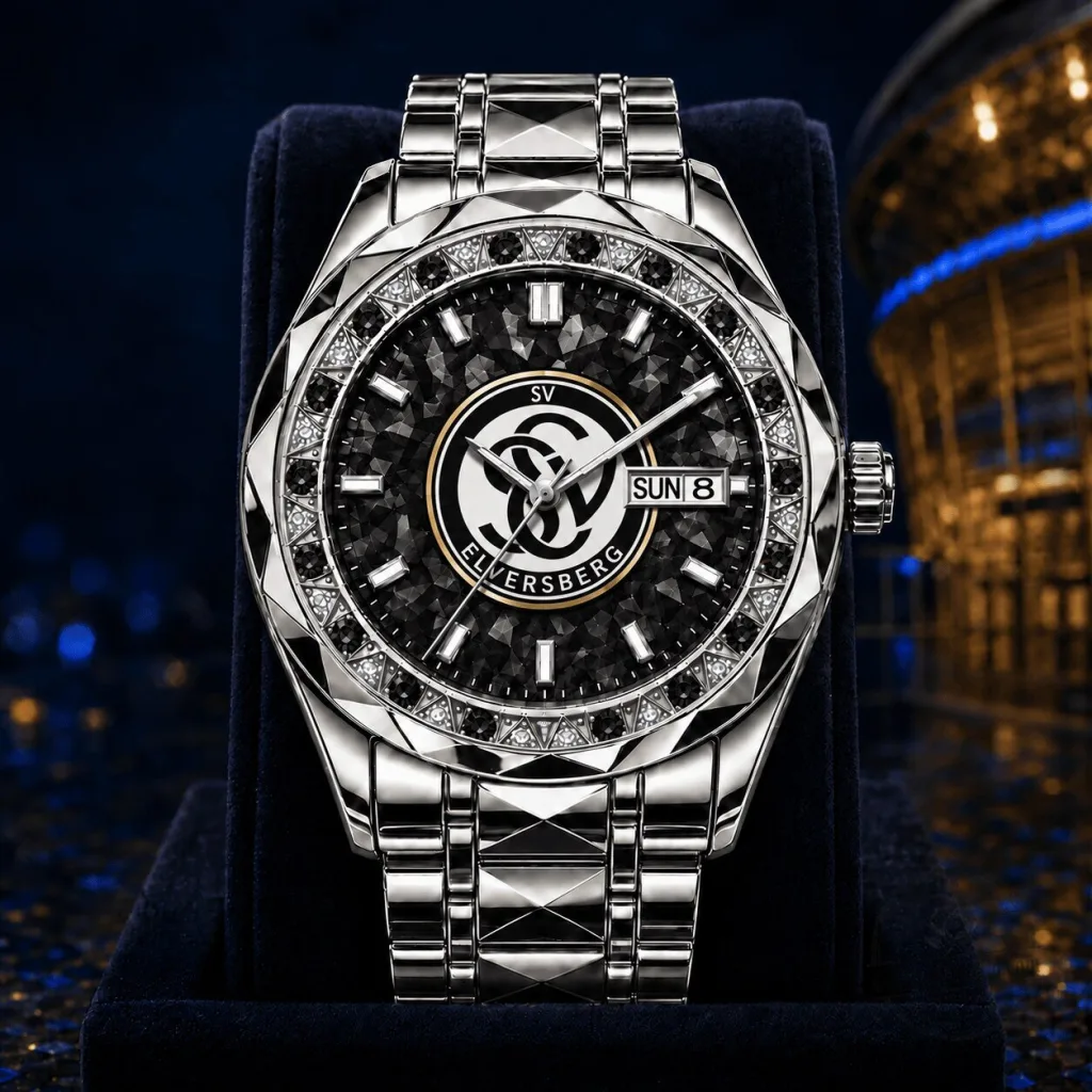 SV Elversberg Bundesliga Men's Luxury Stainless Steel Watch