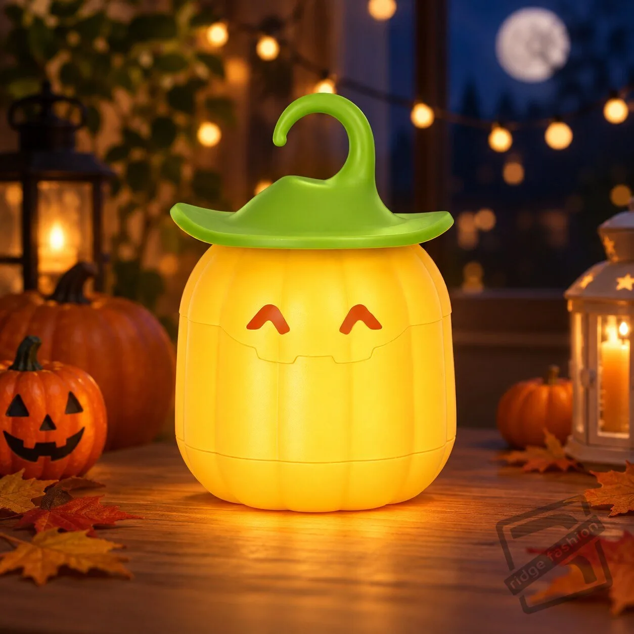Halloween Pumpkin Hat Lantern
