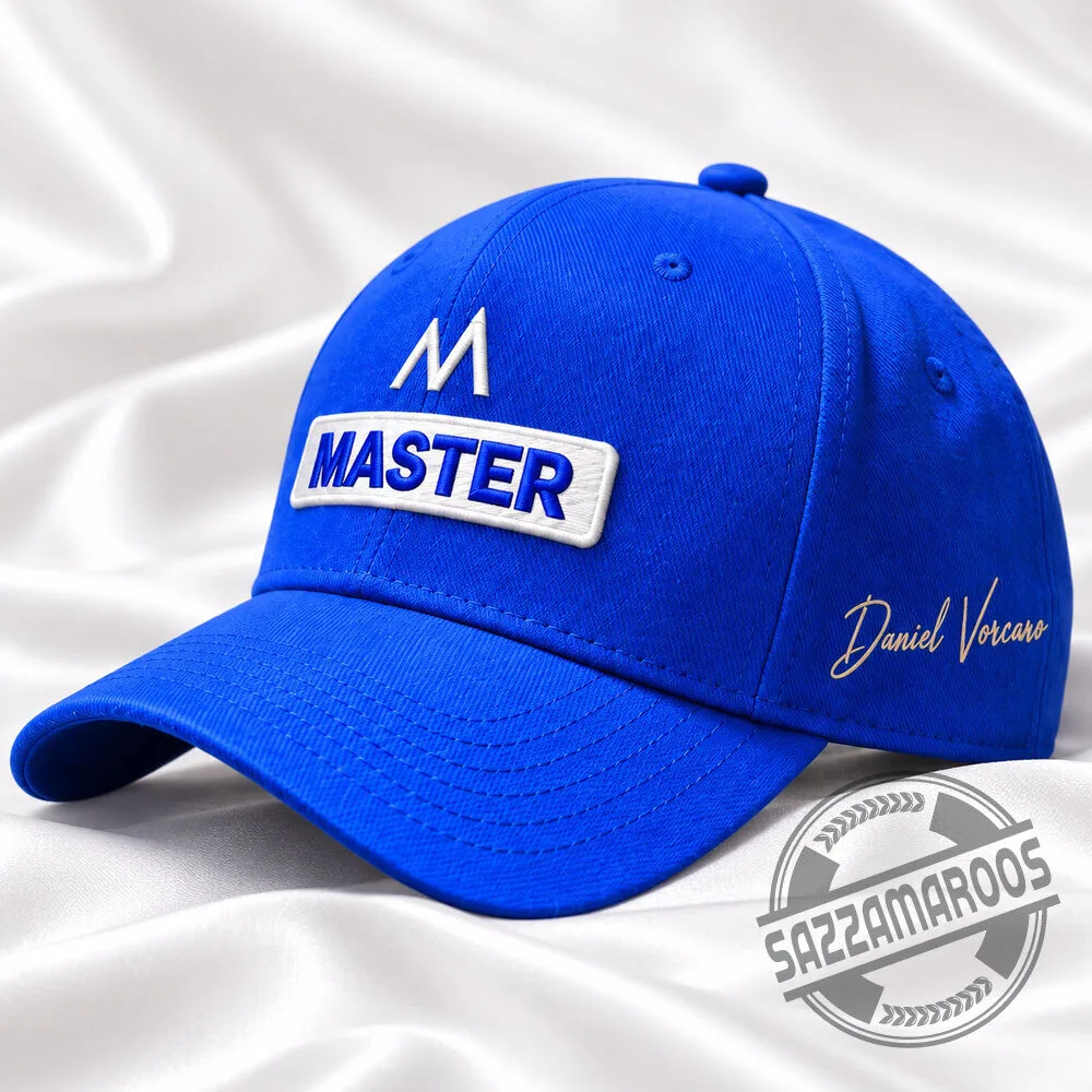 Daniel Vorcaro Master Blue Baseball Cap Hat 3 Daniel Vorcaro Master Blue Baseball Cap Hat
