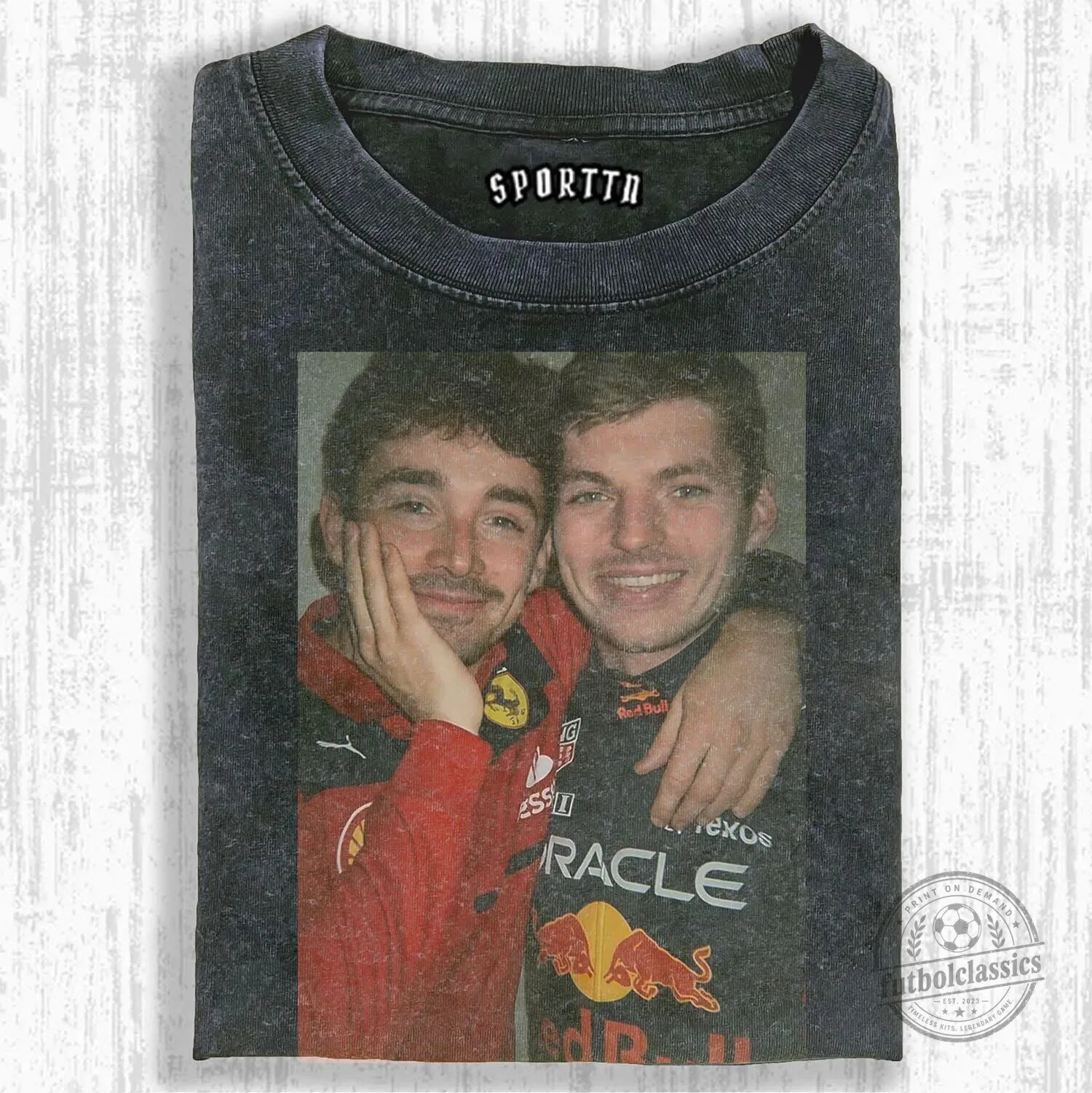 Max Verstappen Charles Leclerc Formula One Racing Friends T-Shirt