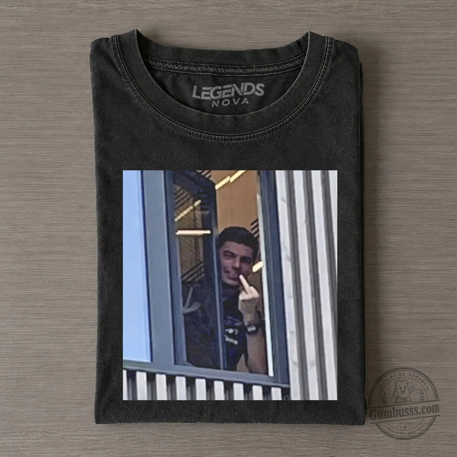 Max Verstappen Flipping Off T-Shirt Funny Formula 1 Racing Fan Apparel