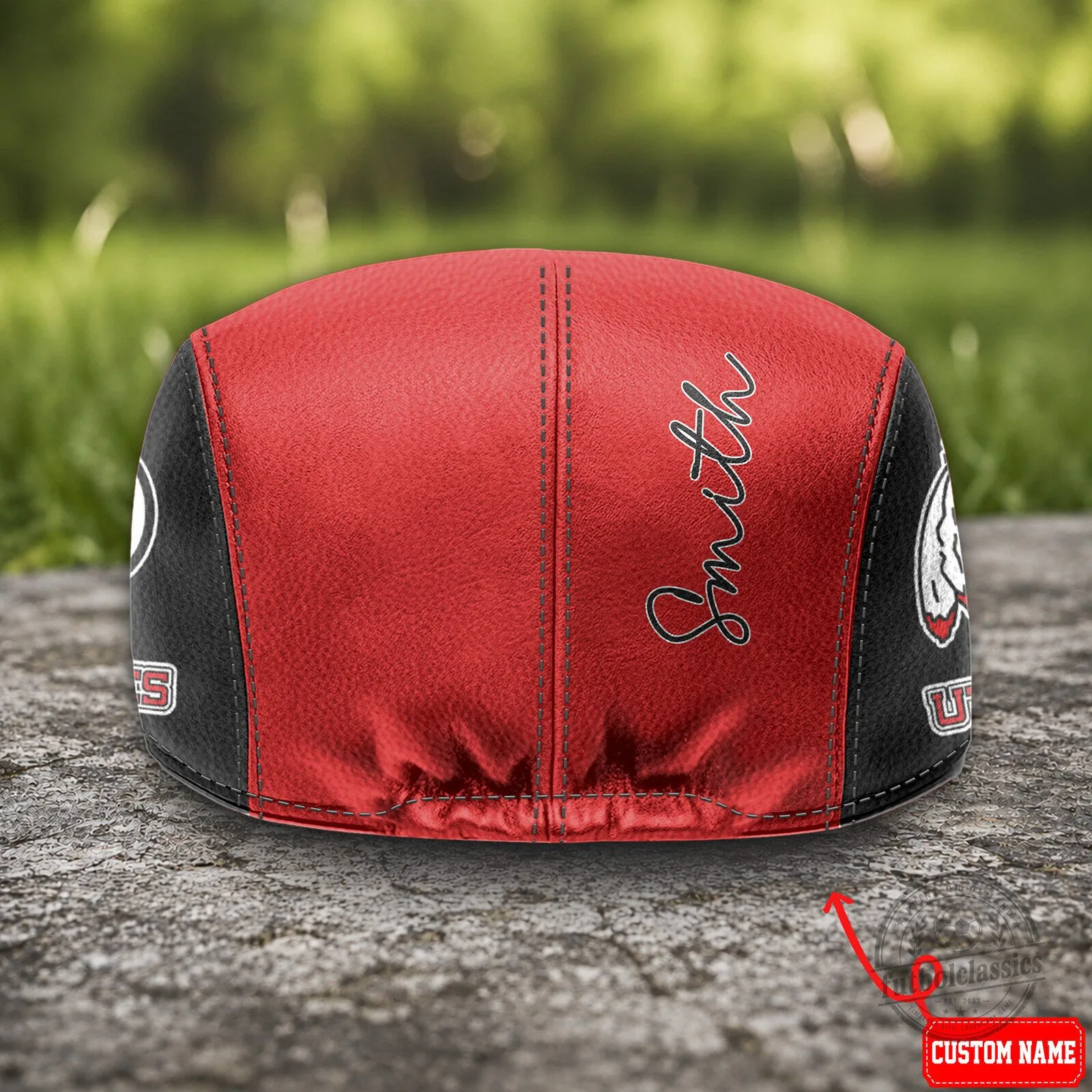 NCAA Golf Hat - Flat Cap for Utah Utes Fans 7 NCAA Golf Hat - Flat Cap for Utah Utes Fans