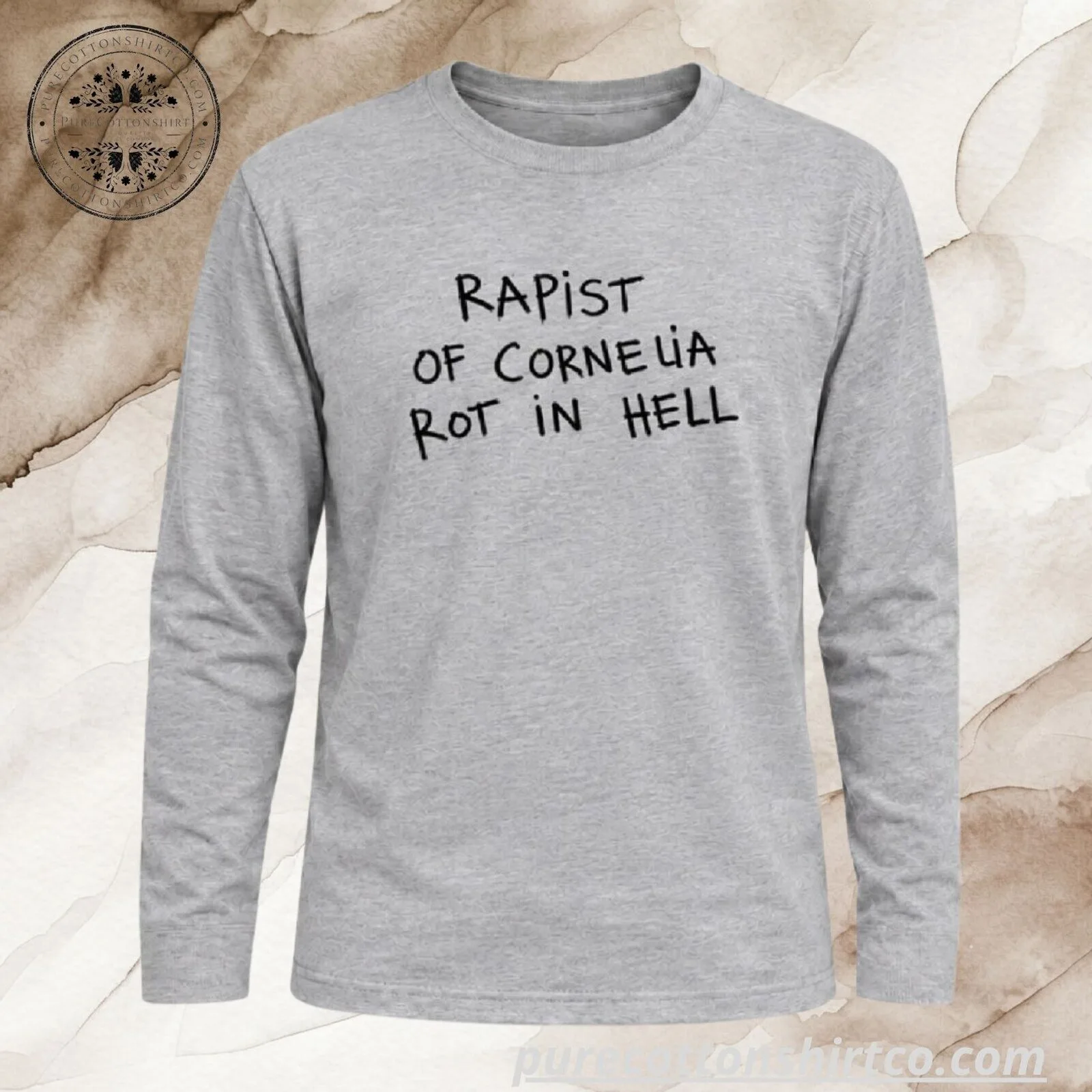 Frank Lero Rapist Of Cornelia Rot In Hell Long Sleeve Shirt 4 Frank Lero Rapist Of Cornelia Rot In Hell Long Sleeve Shirt