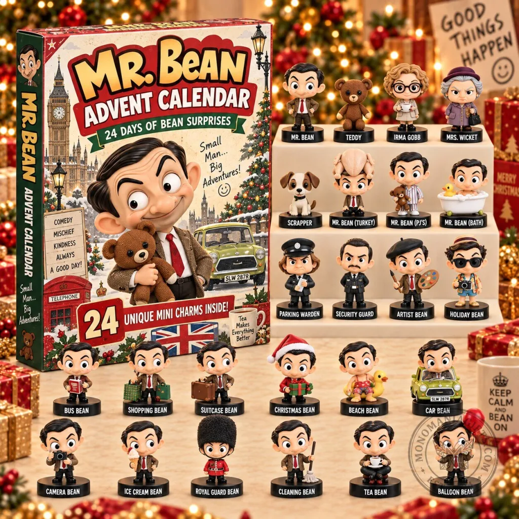 Mr. Bean Advent Calendar 24 Days of Bean Surprises Holiday Gift 18 Mr. Bean Advent Calendar 24 Days of Bean Surprises Holiday Gift
