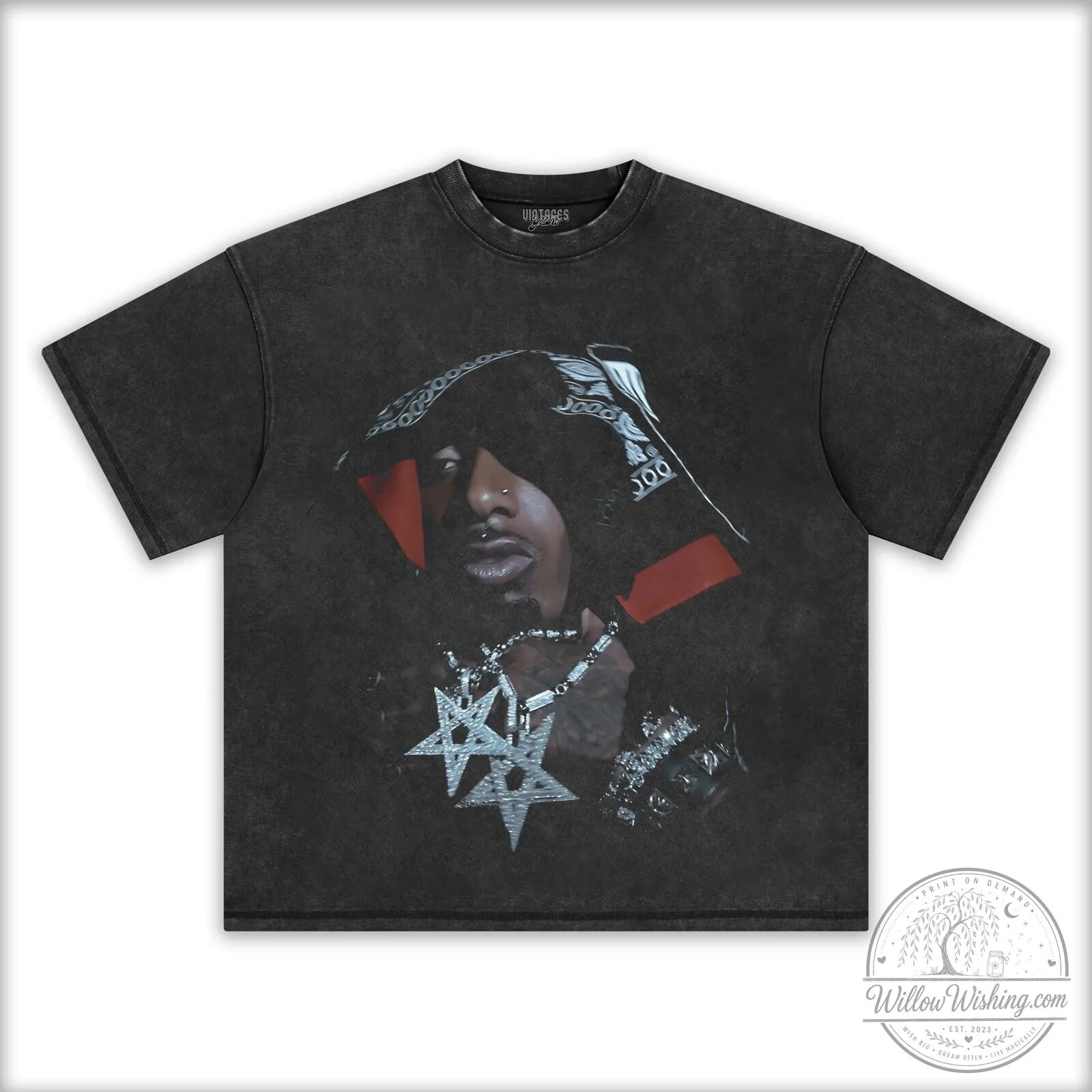 Playboi Carti Rapper Portrait Black Long-Sleeve Shirt 13 Playboi Carti Rapper Portrait Black Long-Sleeve Shirt