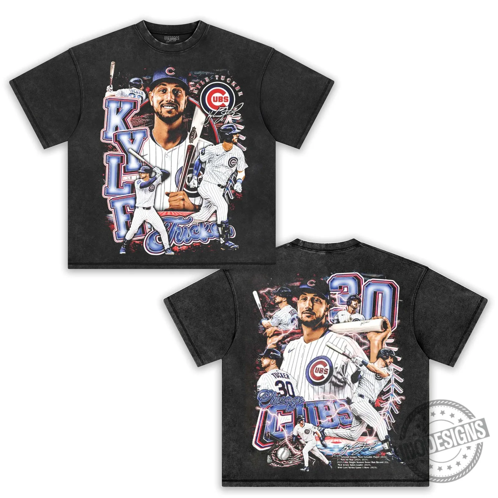 Kyle Tucker Chicago Cubs Baseball Player Graphic T-Shirt 9 Kyle Tucker Chicago Cubs Baseball Player Graphic T-Shirt