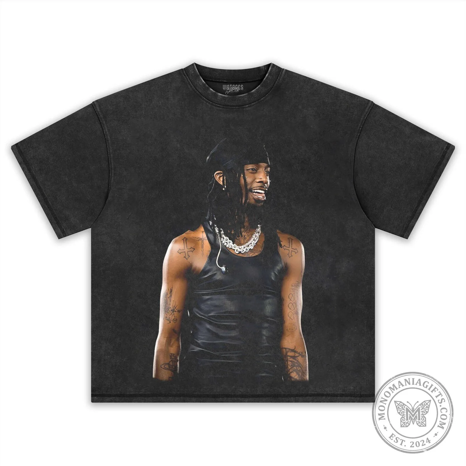 Playboi Carti Black Vintage Style Graphic T-Shirt 7 Playboi Carti Black Vintage Style Graphic T-Shirt