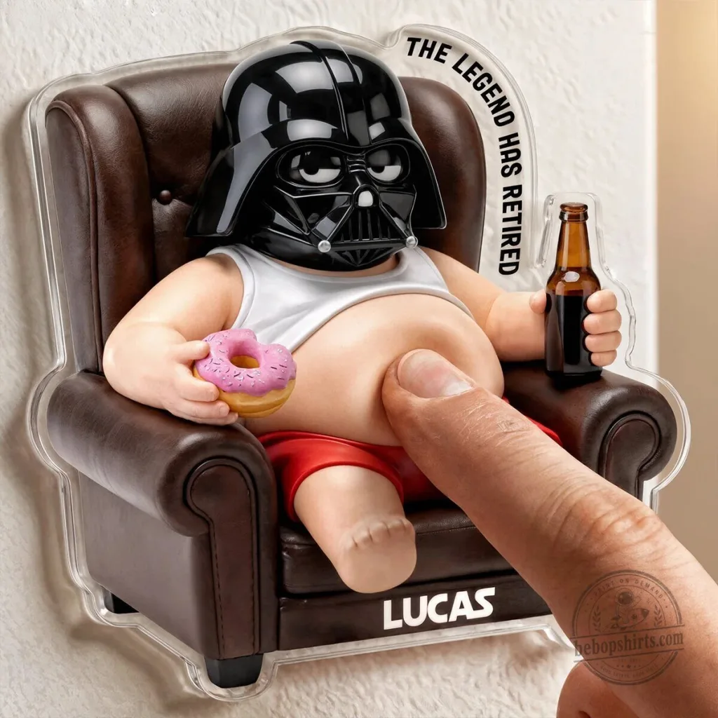 Darth Vader The Legend Has Retired Funny Refrigerator Magnet 22 Darth Vader The Legend Has Retired Funny Refrigerator Magnet