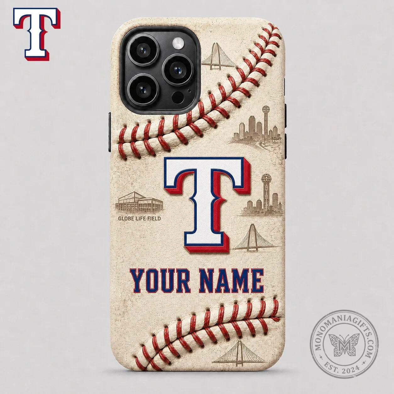 Texas Rangers Baseball Team Personalized Phone Case for iPhone and Samsung