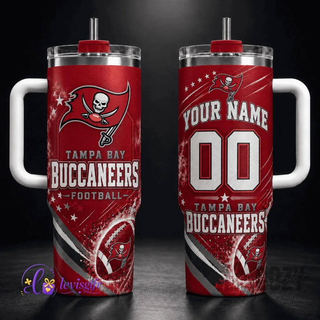 tampa-bay-buccaneers-football-team-personalized-stainless-steel-tumbler-with-handle-featured Tampa Bay Buccaneers Football Team Personalized Stainless Steel Tumbler with Handle