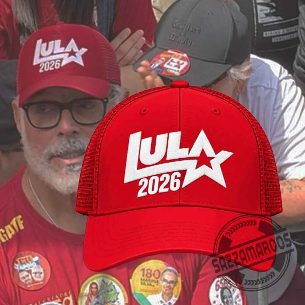 Alexandre Frota Lula 2026 Red Trucker Hat 3 Alexandre Frota Lula 2026 Red Trucker Hat