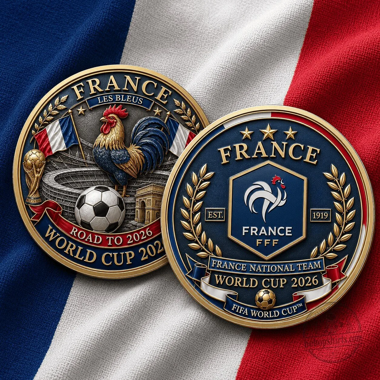 France National Team FIFA World Cup 2026 Commemorative Coin