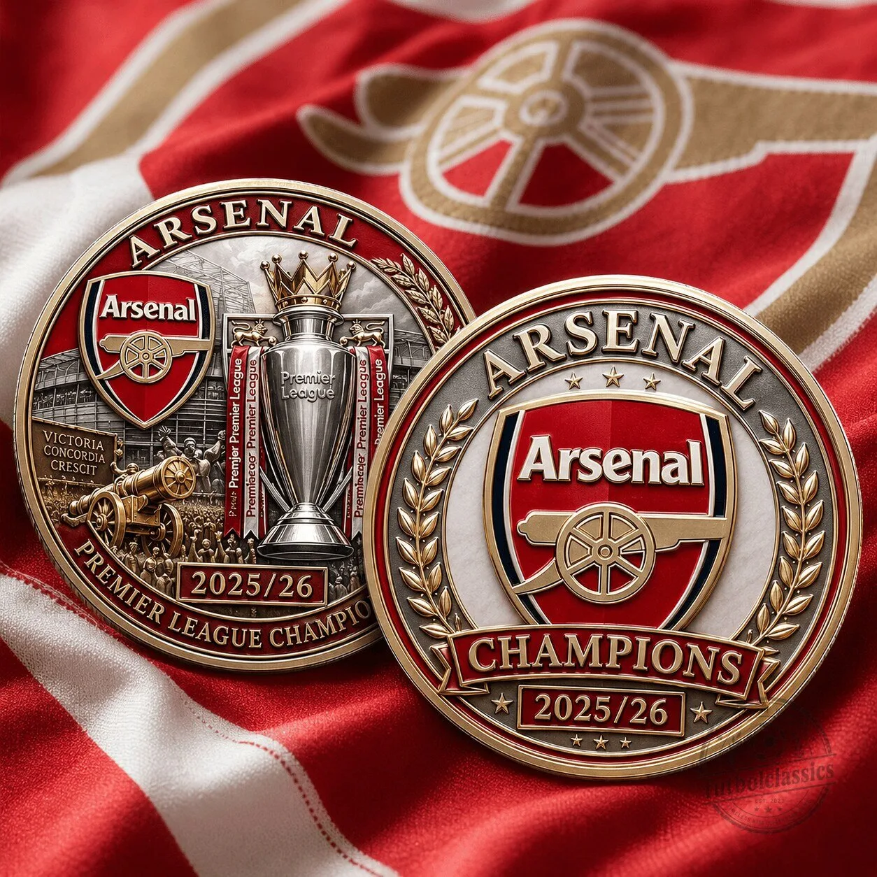 2025-2026 Premier League Champions Commemorative Coin of Arsenal Football Club