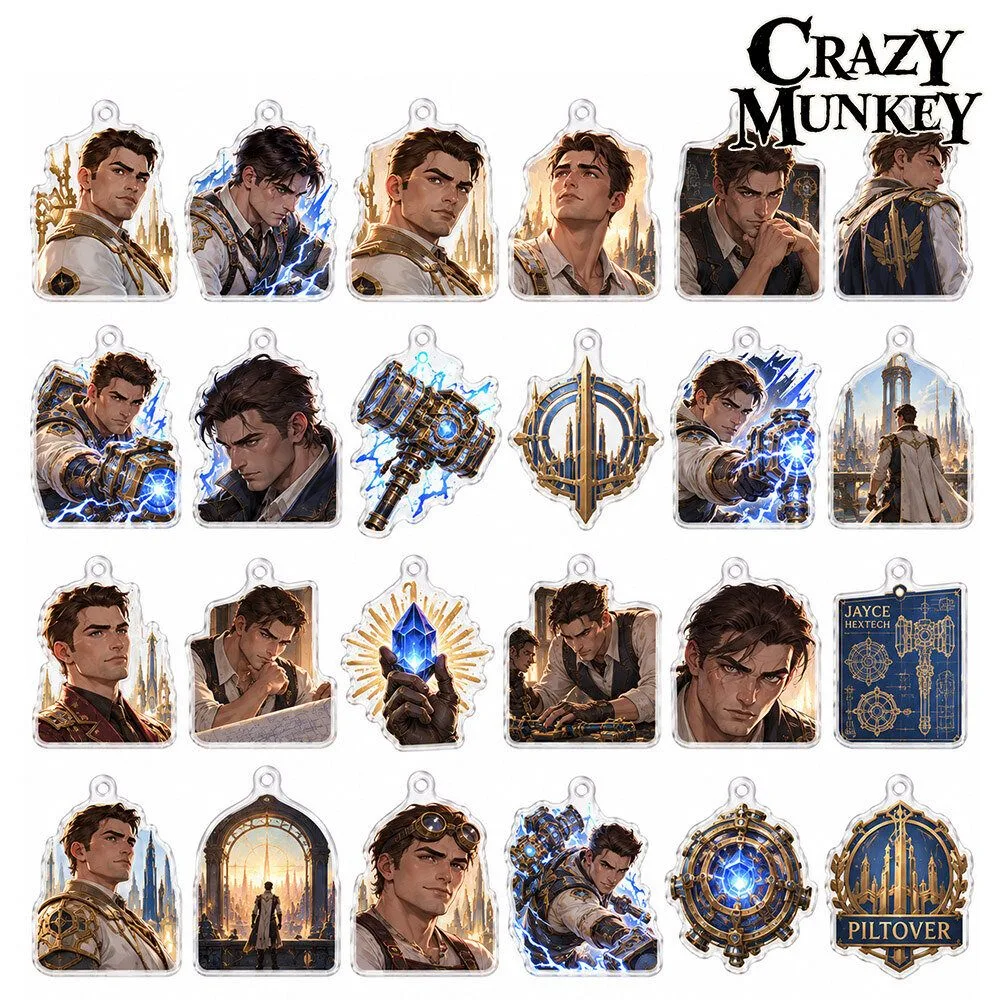 Arcane Jayce Man of Progress 24 Progress Pieces Acrylic Advent Calendar | Home Decors 3 Arcane Jayce Man of Progress 24 Progress Pieces Acrylic Advent Calendar | Home Decors