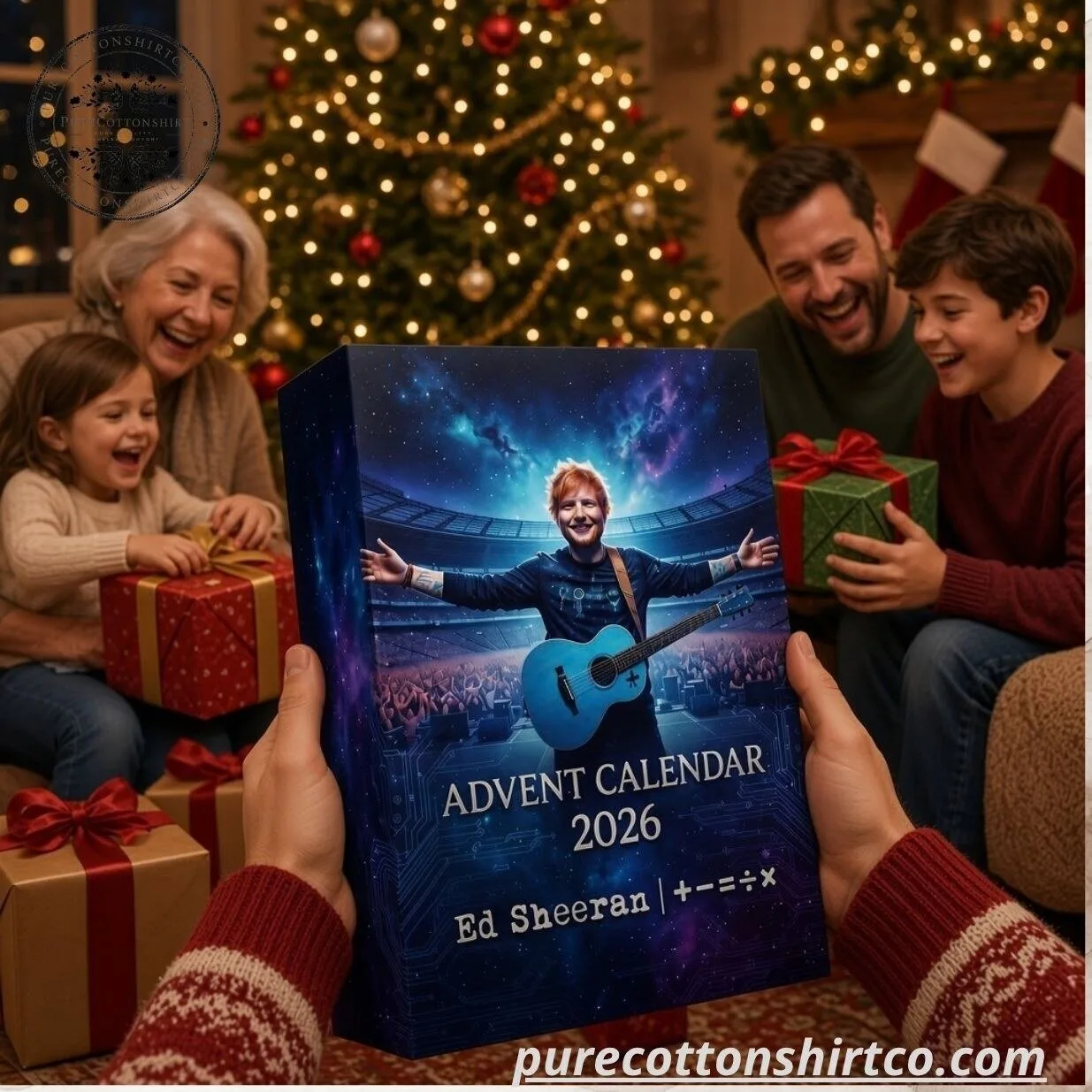 Ed Sheeran Mathematics Tour + - = ÷ x Advent Calendar 2026 - 24 Days Mini Acrylic Ornament Charms Box 6 Ed Sheeran Mathematics Tour + - = ÷ x Advent Calendar 2026 - 24 Days Mini Acrylic Ornament Charms Box