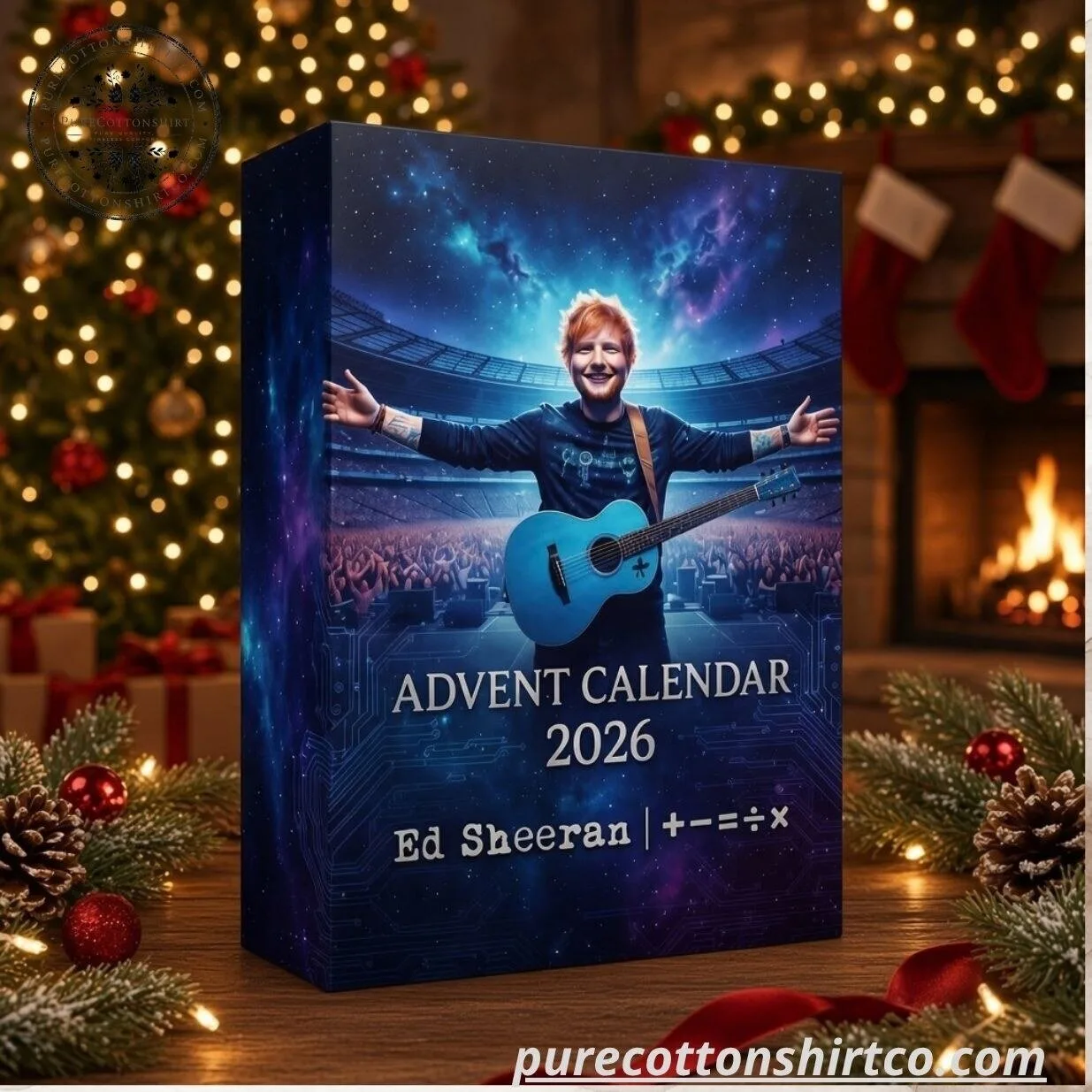 Ed Sheeran Mathematics Tour + - = ÷ x Advent Calendar 2026 - 24 Days Mini Acrylic Ornament Charms Box 7 Ed Sheeran Mathematics Tour + - = ÷ x Advent Calendar 2026 - 24 Days Mini Acrylic Ornament Charms Box