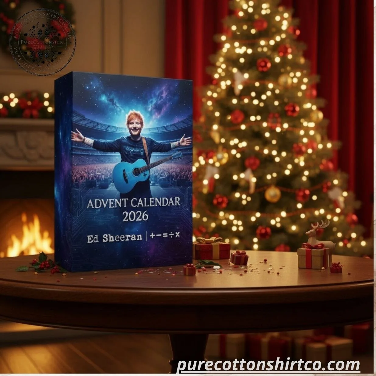 Ed Sheeran Mathematics Tour + - = ÷ x Advent Calendar 2026 - 24 Days Mini Acrylic Ornament Charms Box 9 Ed Sheeran Mathematics Tour + - = ÷ x Advent Calendar 2026 - 24 Days Mini Acrylic Ornament Charms Box