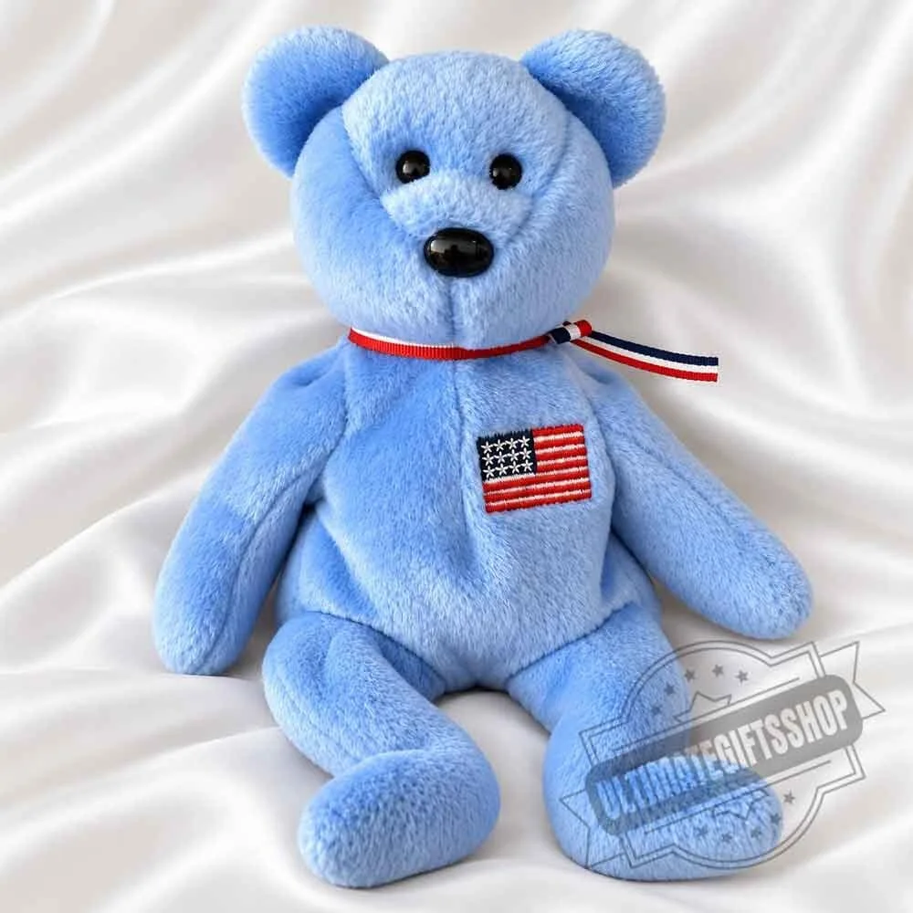 TY Beanie Baby America 911 Memorial Bear Plush Toy 4 TY Beanie Baby America 911 Memorial Bear Plush Toy