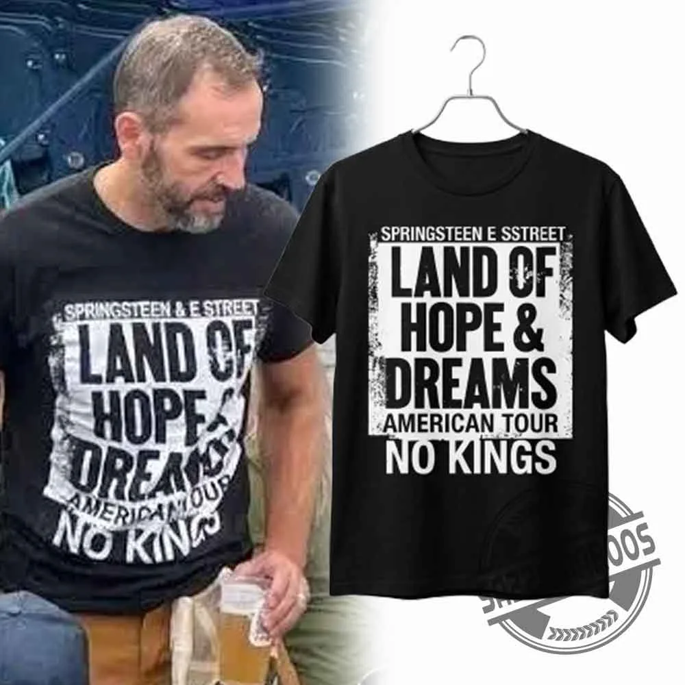 Jack Smith Land Of Hope and Dreams American Tour No Kings Shirt 2026