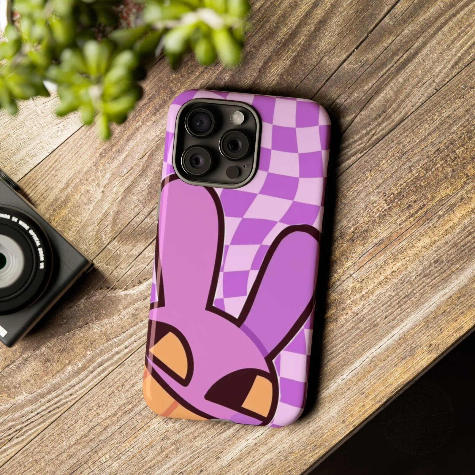 The Amazing Digital Circus Jax Purple Bunny Phone Case