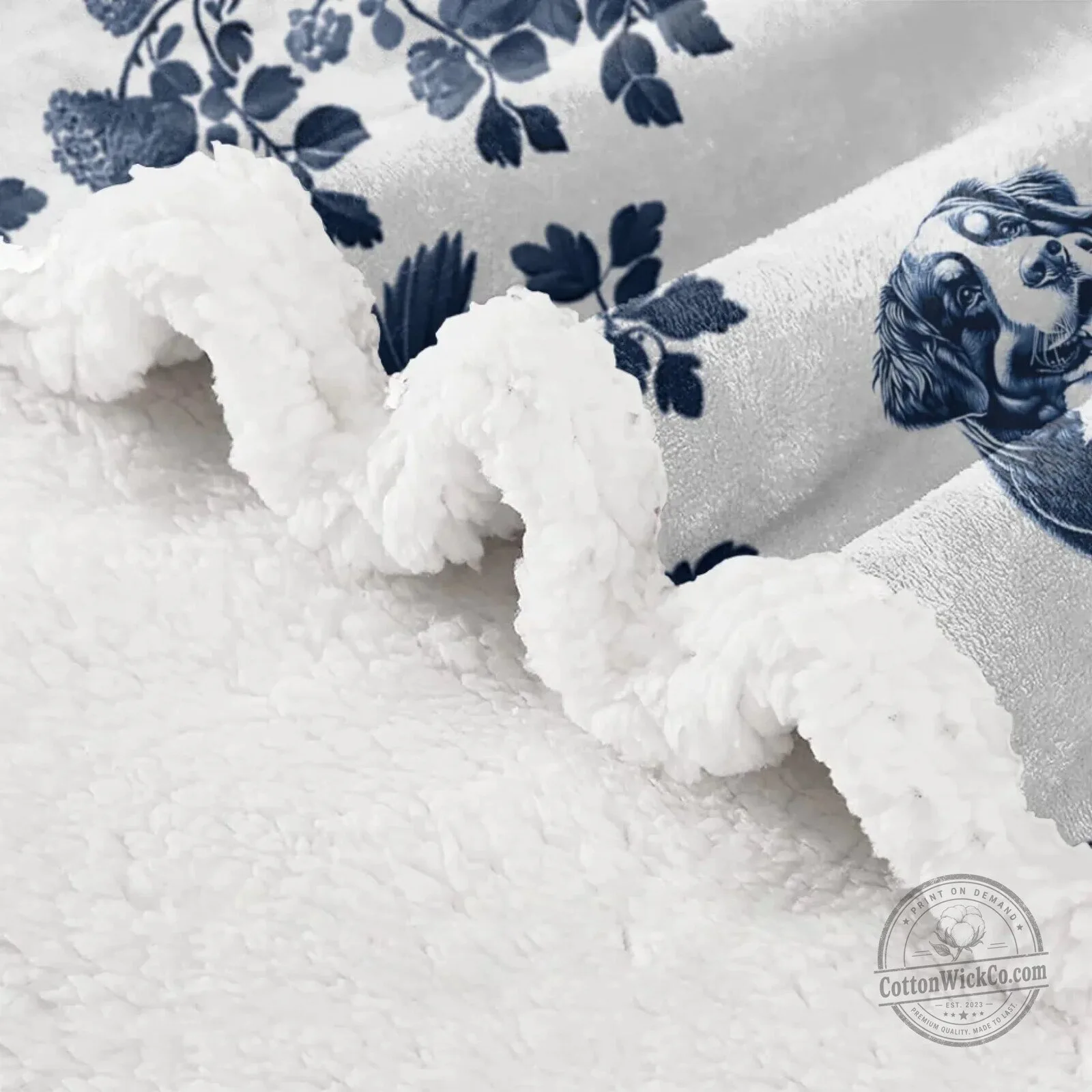 Bernese Mountain Dog Toile Pattern Throw Blanket for Dog Lovers 17 Bernese Mountain Dog Toile Pattern Throw Blanket for Dog Lovers
