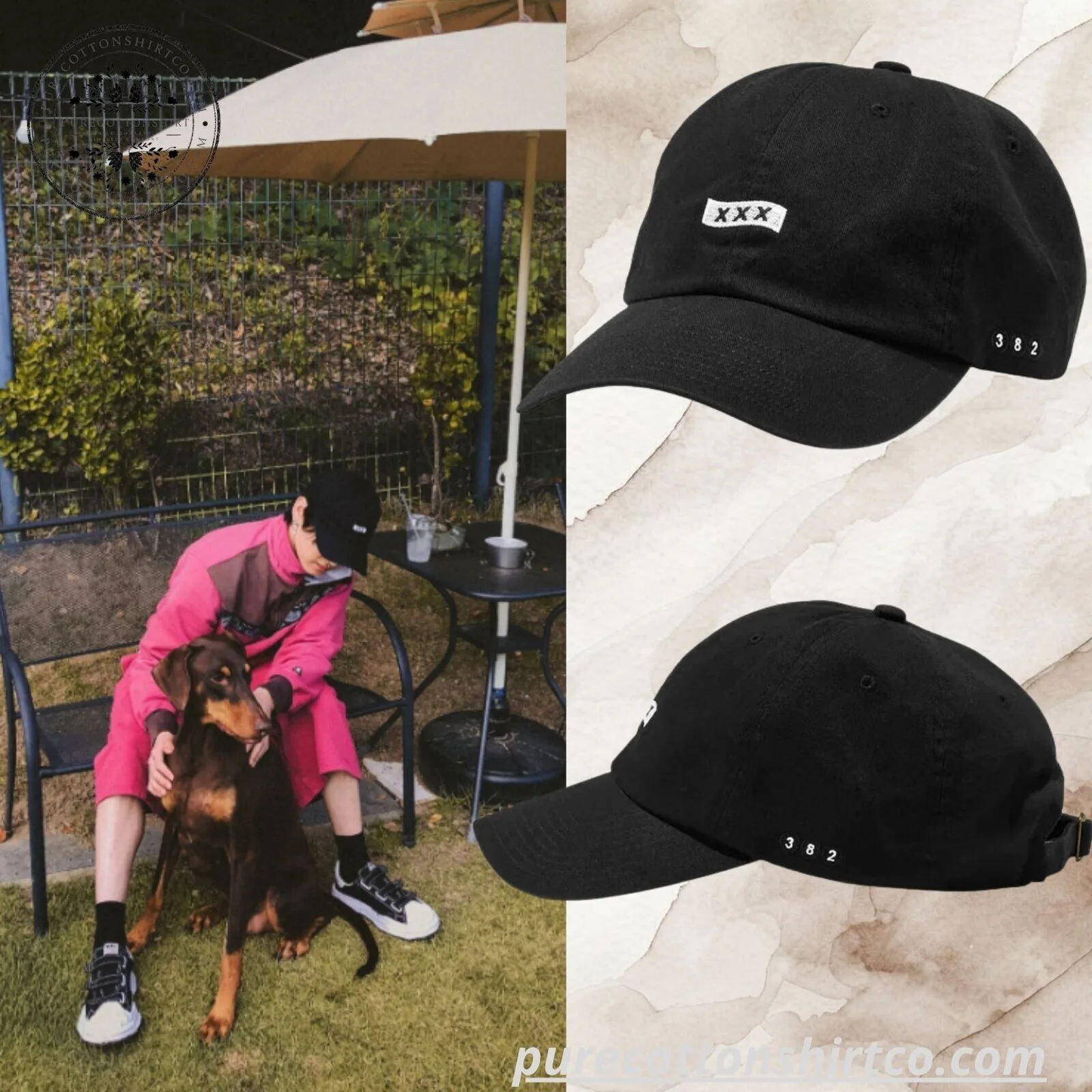 BTS JUNGKOOK GOD SELECTION XXX / Box Logo Polo Cap